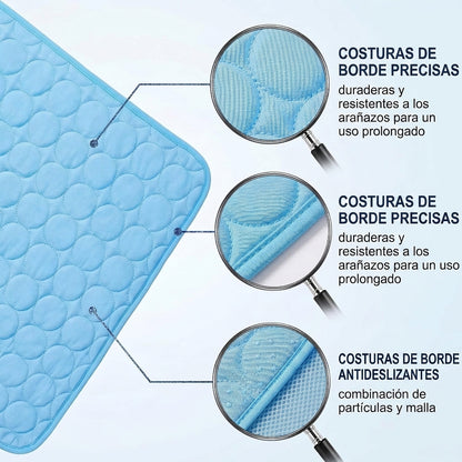 Protege a tu gato del calor extremo con la alfombrilla Zarpa™.